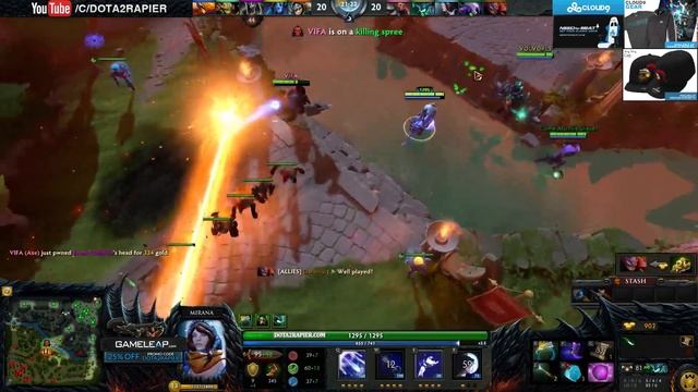 SingSing Dota 2 ► No One See That Arrow смотреть онлайн