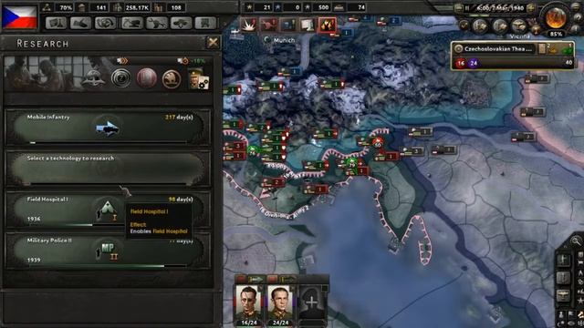 HoI4 Death or Dishonor - Czechoslovakian Resistance! - Episode 11 смотреть онлайн