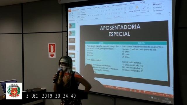 PALESTRA SOBRE OS IMPACTOS DA REFORMA DA PREVIDÊNCIA смотреть онлайн