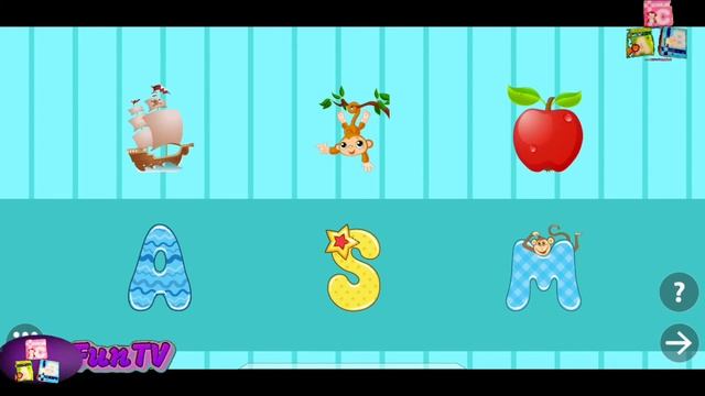 Pre-k kids learn English letter ABC kinder games | Greysprings | Android gameplay Mobile phone4kids смотреть онлайн