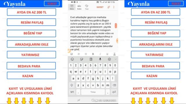 YAYINLA.ORG İLE BEDAVA PARA KAZAN смотреть онлайн