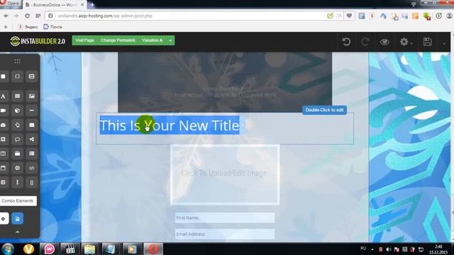 AIOP - как создать лендинг на блоге - Лучшая замена Смартреспондеру смотреть онлайн