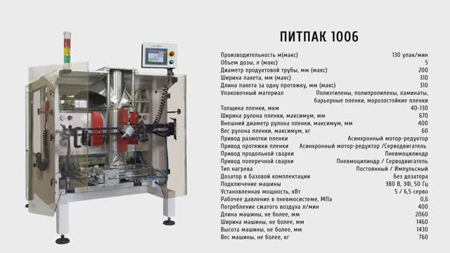Фасовка и упаковка конфет упаковочной машиной ПИТПАК 1006 с транспортёром и мультиголовкой смотреть онлайн