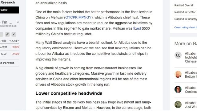 ALIBABA'S SURPRISING WIN? | Alibaba Stock Analysis | Alibaba Stock News | Alibaba Local Services смотреть онлайн