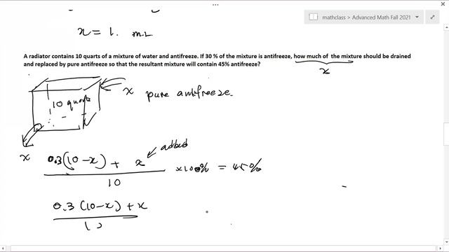 Advanced Math I Chapter 3 Word Problems смотреть онлайн