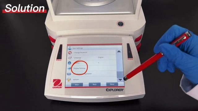 How to: Touchscreen Maintenance - OHAUS Explorer Laboratory Balances смотреть онлайн