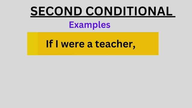 Second Conditional #grammar #englishgrammar #education #english #sentencestructure #free