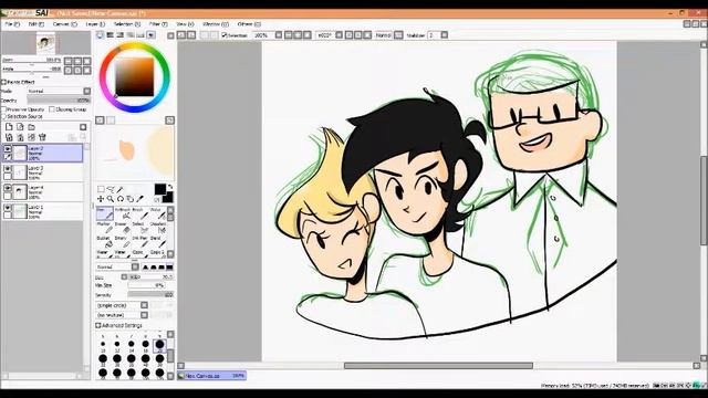 Guess Who's Back?!?!-Sym-bionic Titan Speedpaint