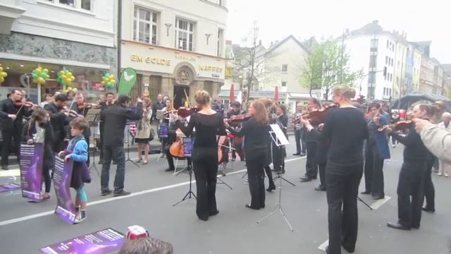 Flashmob Flora Sinfonie Orchester