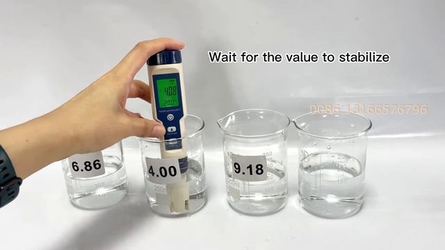 EZ-9909SP pH Calibrate at 6.86/4.00/9.18 pH CAL pH calibration 6.86 смотреть онлайн