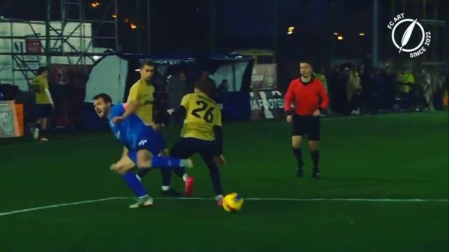 Первый официальный матч ФК Арт. смотреть онлайн