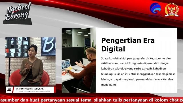 #NGOBROL BARENG LEGISLATOR - Memperkokoh Persatuan dan Kesatuan Bangsa Melalui Literasi Digital смотреть онлайн