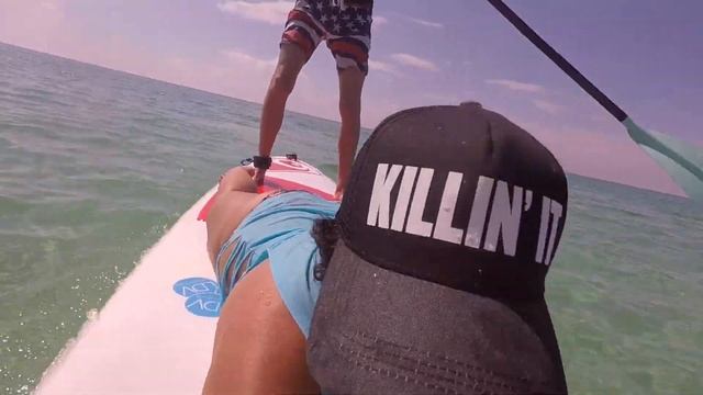 Tandem paddle boarding смотреть онлайн