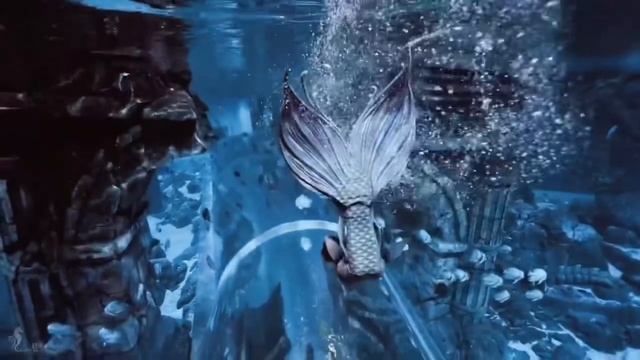 UNDERWATER MERMAID VISION | The most beautiful mermaid underwater fantasy paradise смотреть онлайн