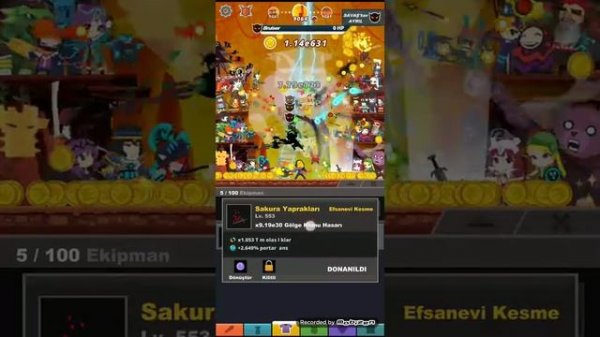 Tap titans 2 very Strong Shadow clone Build