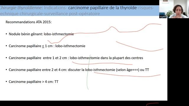 2ème Séance de Formation avec le Dr Anna CARTAUX-TAIEB sur la chirurgie thyroïdienne. смотреть онлайн