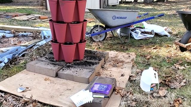 Assembling and Planting My Greenstalk Vertical Plant Tower смотреть онлайн