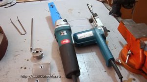 Обзор Гриндера и сравнение с электронапильником Makita-9032 на точилке Строгова.