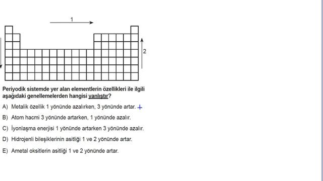 AYT Kimya Soru Bankası Bölüm 1 Test 15 смотреть онлайн