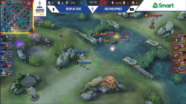 NEXPLAY EVOS VS RSG PH GAME 2 смотреть онлайн