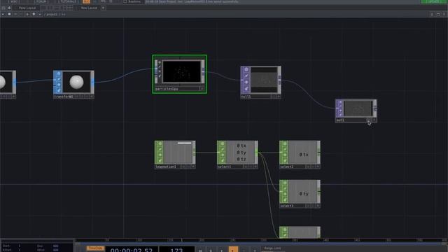 Leap Motion and particles system in TouchDesigner смотреть онлайн