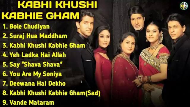 Kabhi Khushi Kabhi Gham All Songs/ #hindisongs