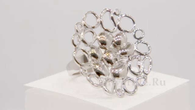 Серебряное кольцо Hot Diamonds с бриллиантами смотреть онлайн