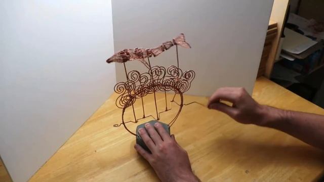 Humpback Whale - Kinetic Wire Sculpture смотреть онлайн