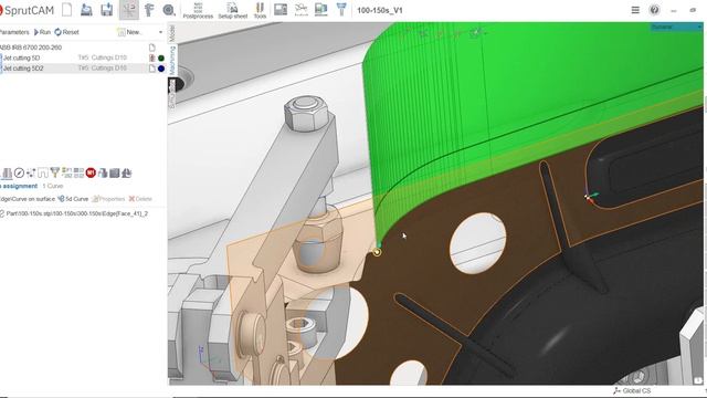 SprutCAM Robot Tutorial #3 | SprutCAM Robot Cuttings For Manufacturing