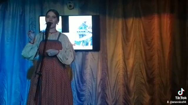 Анна Снегина(Анна Астанкова) "Уж, ты Ваня" русская народная песня К просмотру! смотреть онлайн