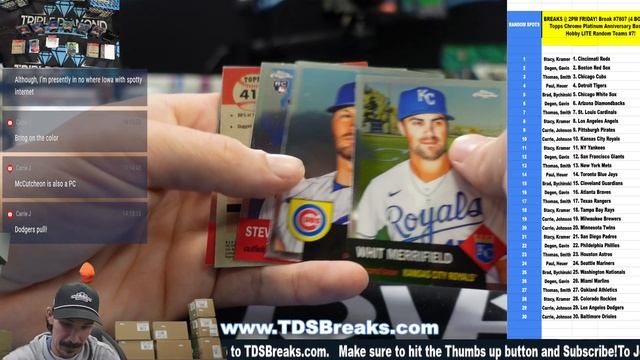 Break #7807 4 BOX 2022 Topps Chrome Platinum Anniversary Baseball Hobby LITE Random Teams #7 смотреть онлайн