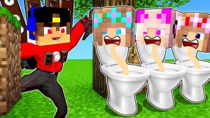 СКИБИДИ ТУАЛЕТ ПРЯТКИ В МИРЕ в МАЙНКРАФТ! НУБ И ПРО ВИДЕО ТРОЛЛИНГ MINECRAFT Skibidi Toilet Евгенбро