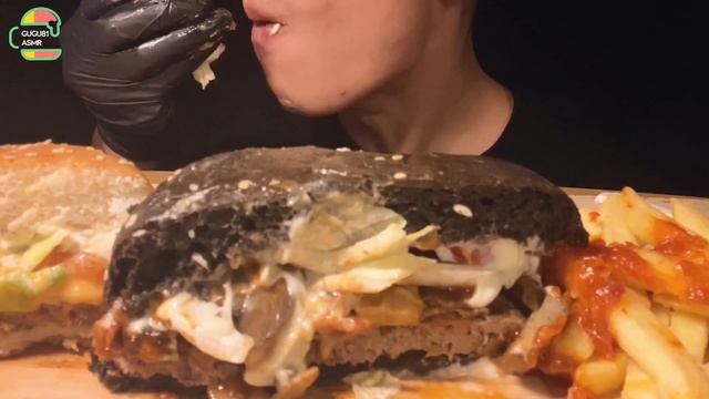 ASMR 기네스 머쉬룸 와퍼 &콰트로치즈 와퍼주니어 먹방 BURGERKING GUINNESS &QUATTRO CHEESE WHOPPER MUKBANG EATINGSHOW смотреть онлайн