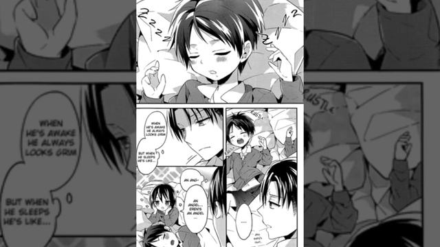 Eren x Levi comic смотреть онлайн