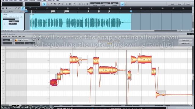 Studio One Melodyne Training (Part 1)