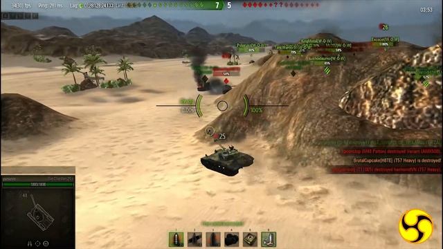 WOT] Clan War W-O-W 3/6/2013) смотреть онлайн