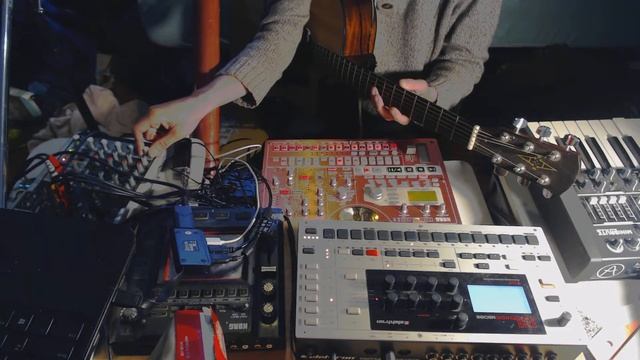 Elektron, Electribe, and Guitar Fully LIVE PsyChill EDM! (Descended Masters) - Ancient Fruit смотреть онлайн