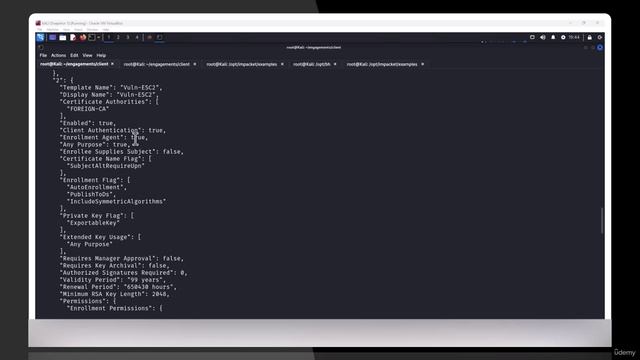 AD Pentest 05 Module  - 57 -ESC2 Certificate Template Vulnerability Analysis 101