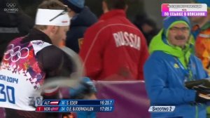 Биатлон. Олимпийские игры 2014. Спринт. Мужчины. Сочи