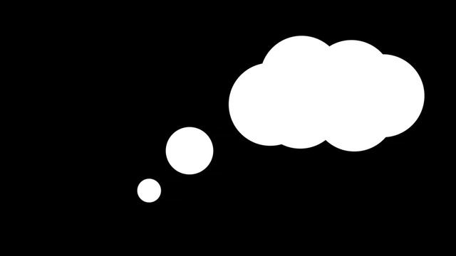 Футаж Облако мысли смотреть онлайн