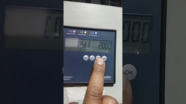 Schneider Conzerv EM1000 energy meter how to set ct ratio in em1000 energy meter смотреть онлайн