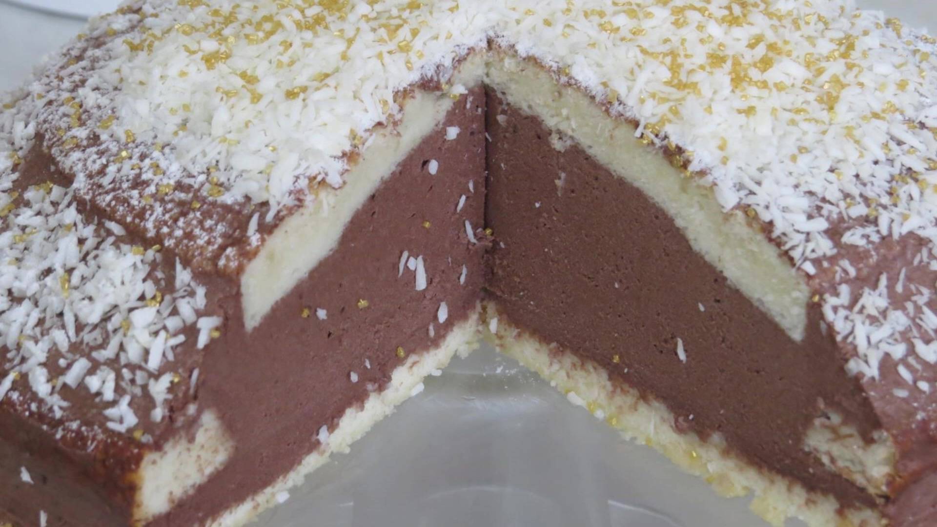 Торт ПЛОМБИР ШОКОЛАДНЫЙ на ПРАЗДНИК! ВОЗДУШНЫЙ КРЕМ БЕЗ ЖЕЛАТИНА ПРОСТО ТАЕТ во РТУ! смотреть онлайн