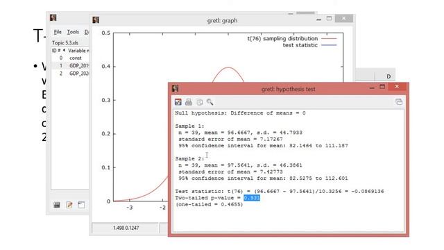 6.3. Examples of parametric tests смотреть онлайн