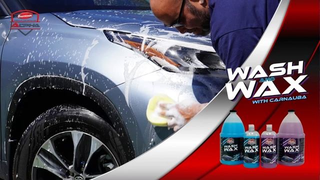 Great NEWS. How to clean and shine your car in one step with ALPHA Wash and Wax with Carnauba. смотреть онлайн