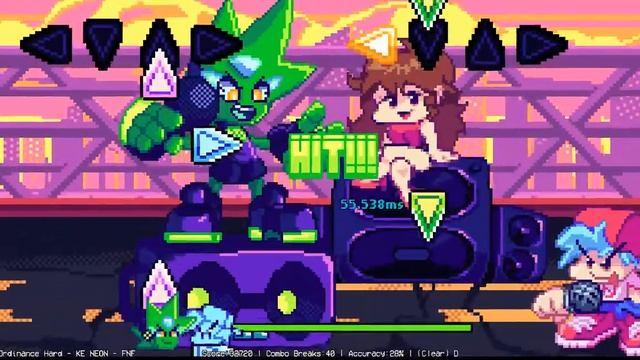 FNF Neon(Full_Week) смотреть онлайн