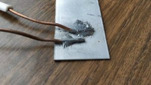 Пайка меди к алюминия.