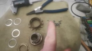 мой  kugooo v1 замена разборка задней звёзды  VID 20220405 172908