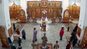 Неделя 5-я Великого поста. Прп. Марии Египетской. Всенощное бдение.