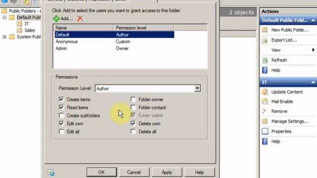 34 create sub folder and mail enable pf смотреть онлайн