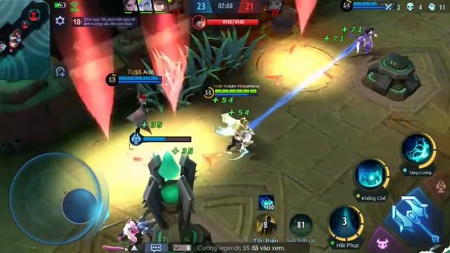 Mobile Legends : ester skin tu sĩ ánh sáng bơm máu cho cả teem quá hot 😁 смотреть онлайн